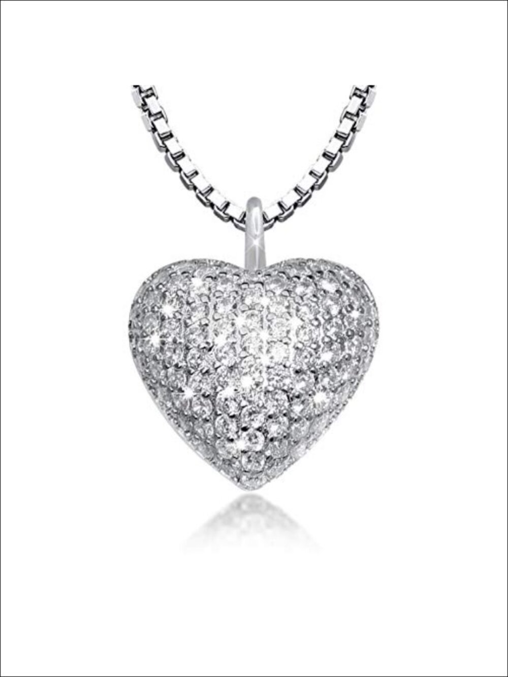 925 Sterling Silver Heart Urn Pendant Necklace Cremation Jewelry for Ashes
